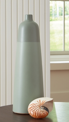 Peerland Tall Vase, Sage Green