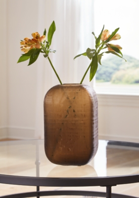 Capard Tall Indoor/Outdoor Vase, Brown
