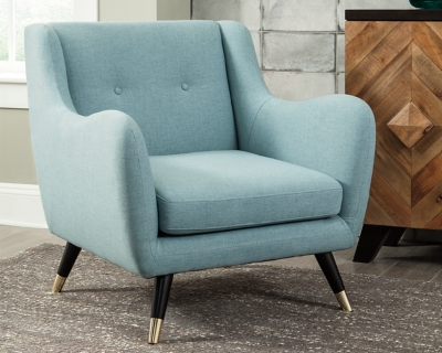 Menga Accent Chair, Mist, large