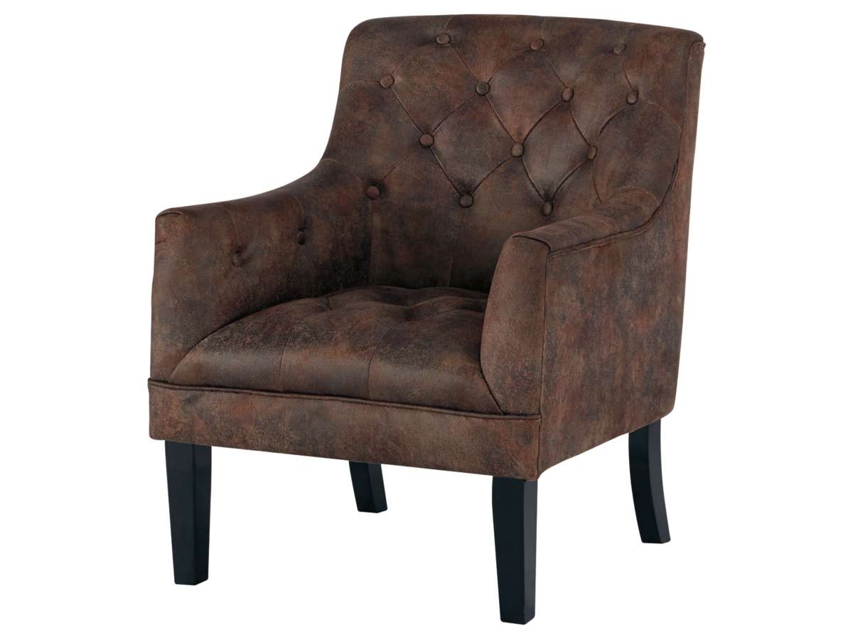 Drakelle Accent Chair - Mahogany
