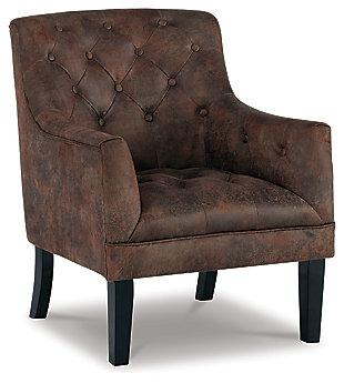 Drakelle Accent Chair, Mahogany, large