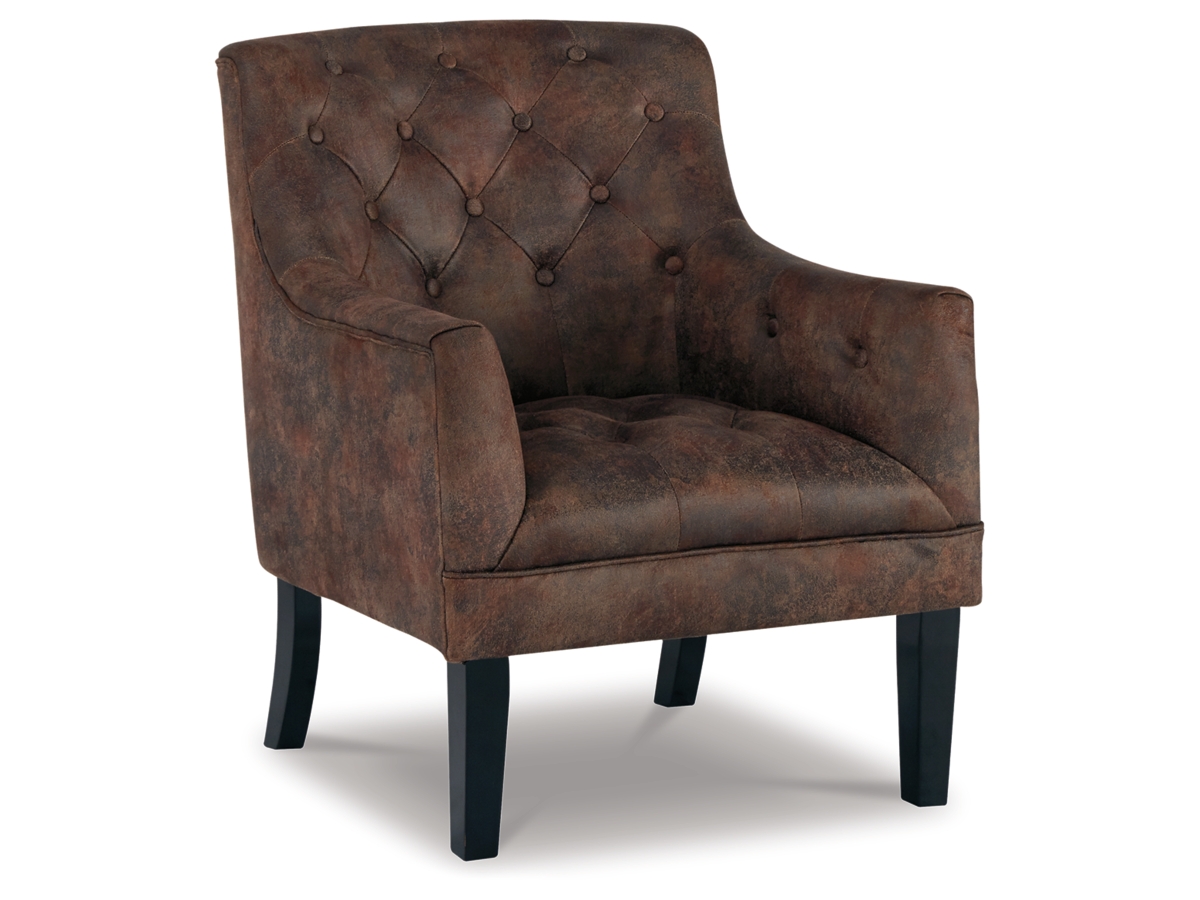 Drakelle Accent Chair - Mahogany