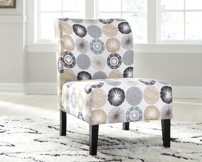 Triptis Accent Chair, Gray/Tan, rollover