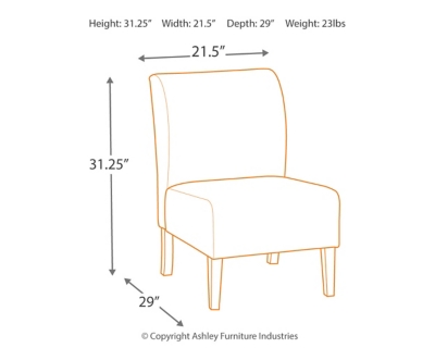 Triptis Accent Chair, Multi, large