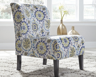 Triptis Accent Chair, Blue/Green, rollover