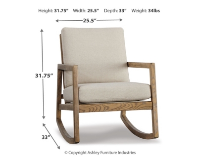 ashley furniture nursery rocking chair