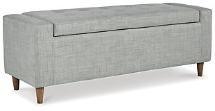 Winler Upholstered Accent Bench, , large