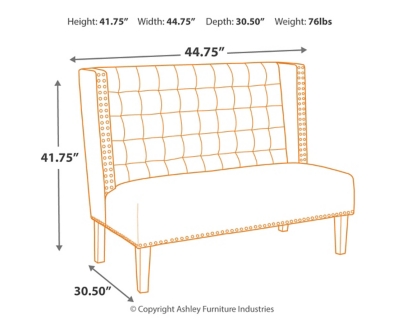 Beauland Accent Bench, , large