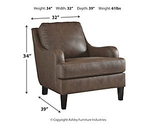 Tirolo Accent Chair, Walnut, large