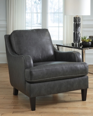 A3000126 Tirolo Accent Chair, Dark Gray sku A3000126