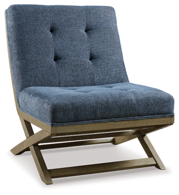 Sidewinder Accent Chair, Blue, large