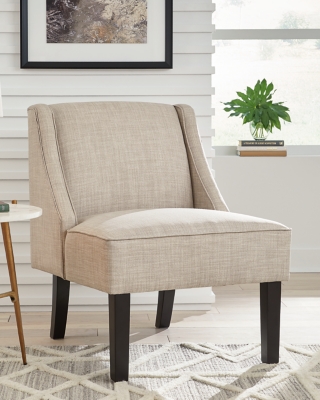Janesley Accent Chair, Beige, large