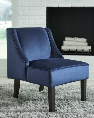 Ashley furniture blue discount chair