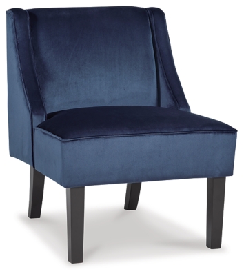 Janesley Accent Chair, Navy, large