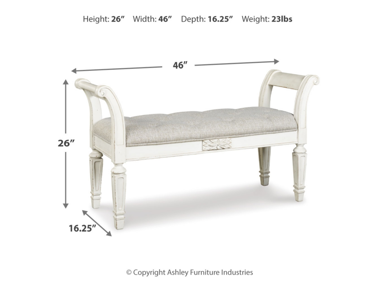 Ashley furniture bench discount