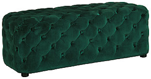 Lister Accent Ottoman, Green, large