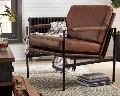 Ashley furniture online leather chair