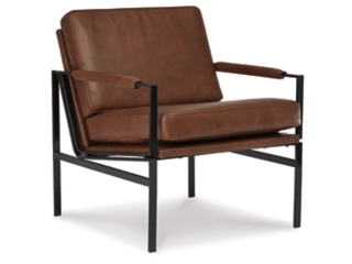 Puckman Leather Accent Chair