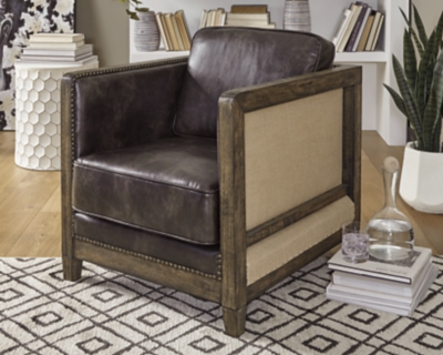Copeland Accent Chair, Brown