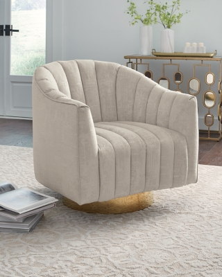 Penzlin Accent Chair, Pearl