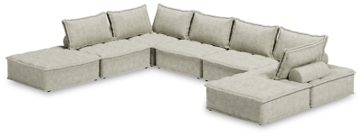 APGA30002447 Bales 7-Piece Modular Seating, Taupe sku APGA30002447