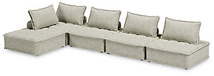Bales 5-Piece Modular Seating, Taupe, rollover