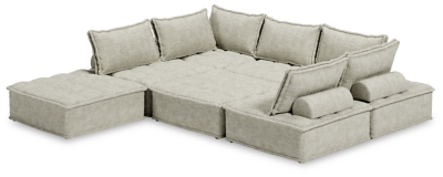 Bales 7-Piece Modular Seating, Taupe, rollover