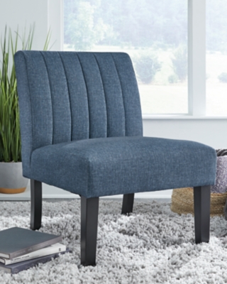 Hughleigh Accent Chair, Navy, rollover