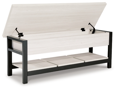 Ashley furniture best sale shoe bench