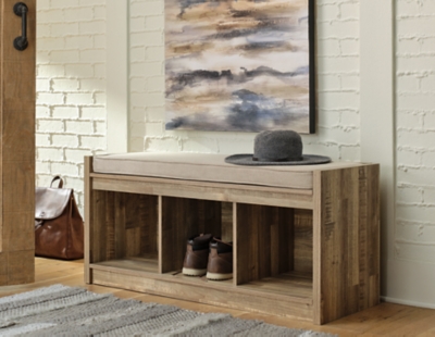 Ashley furniture best sale shoe bench