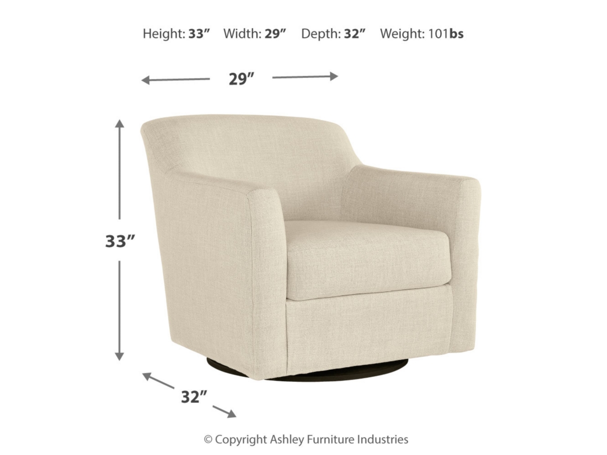 Bradney Swivel Accent Chair Ashley