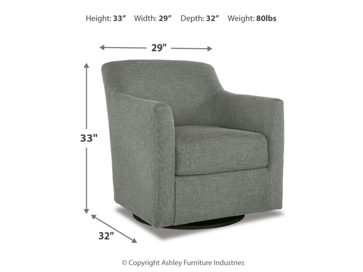 Swivel accent chair ashley outlet furniture