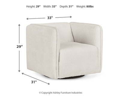 Lonoke Swivel Accent Chair, , large