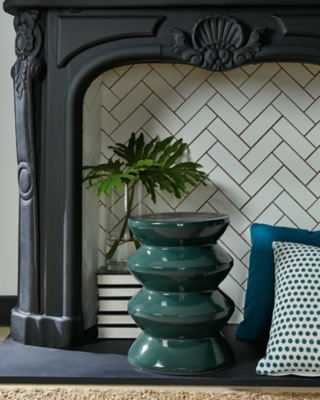 Lakiness Stool, Teal, rollover