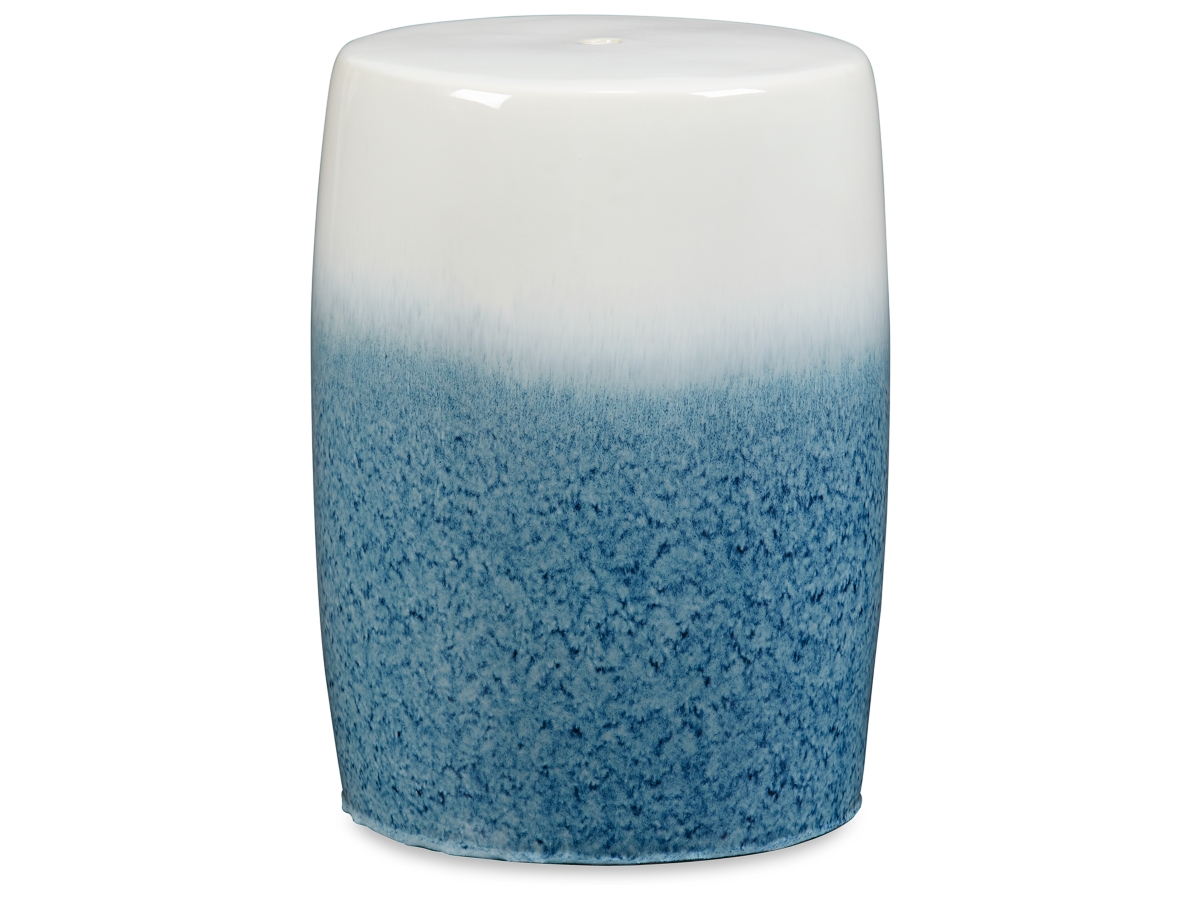 Ikegrove Stool - White/Blue Ikegrove Stool - White/Blue