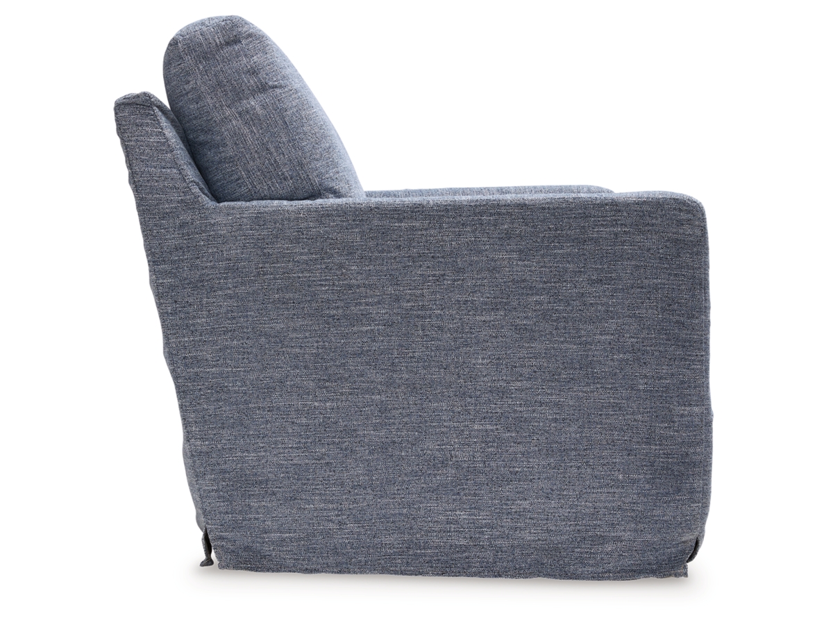 Nenana Next Gen Nuvella Performance Fabric Swivel Glider Accent Chair Ashley