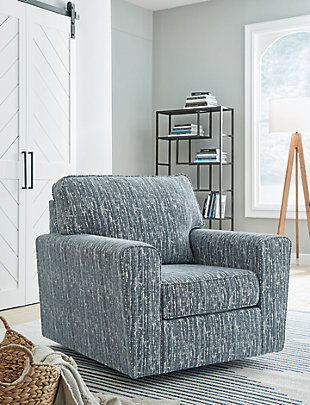 Aterburm Swivel Accent Chair, , rollover