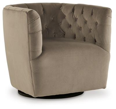 Swivel barrel chair online ashley furniture