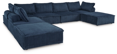 Bales 7-Piece Modular Seating, Navy, large