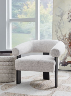 Dultish Accent Chair, Snow