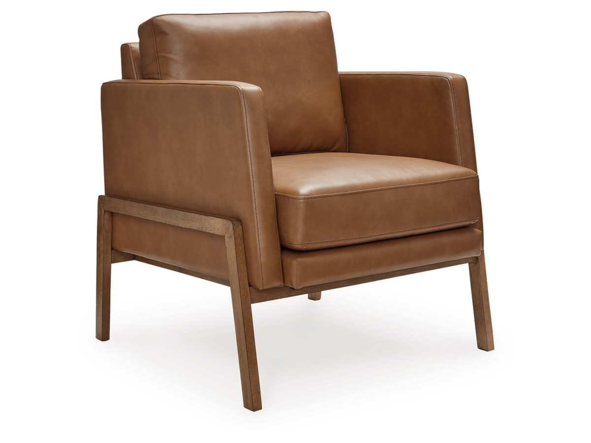 Numund Accent Chair - Caramel