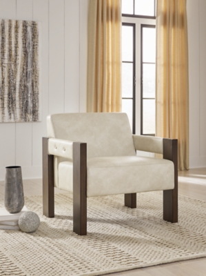 Adlanlock Accent Chair, Bone, rollover