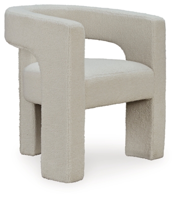 Landick Accent Chair, Ivory, large