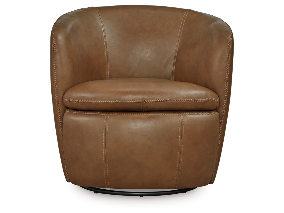 Kierreys Leather Swivel Chair | Ashley