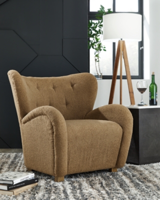 A3000710 Larbell Accent Chair, Camel sku A3000710