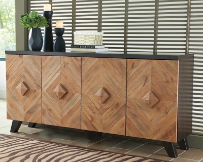 Robin Ridge Accent Cabinet, Two-tone Brown