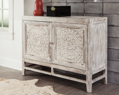 Fossil Ridge Accent Cabinet | Ashley Furniture HomeStore