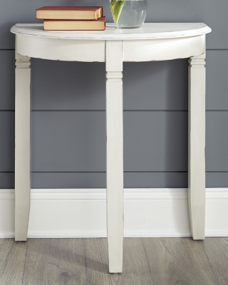 Birchatta Console Table, White, large