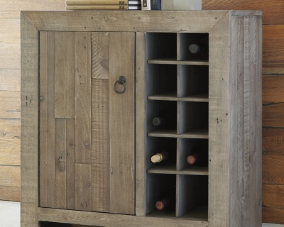 Wine cabinet ashley discount furniture