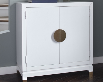 Walentin Accent Cabinet, White, large